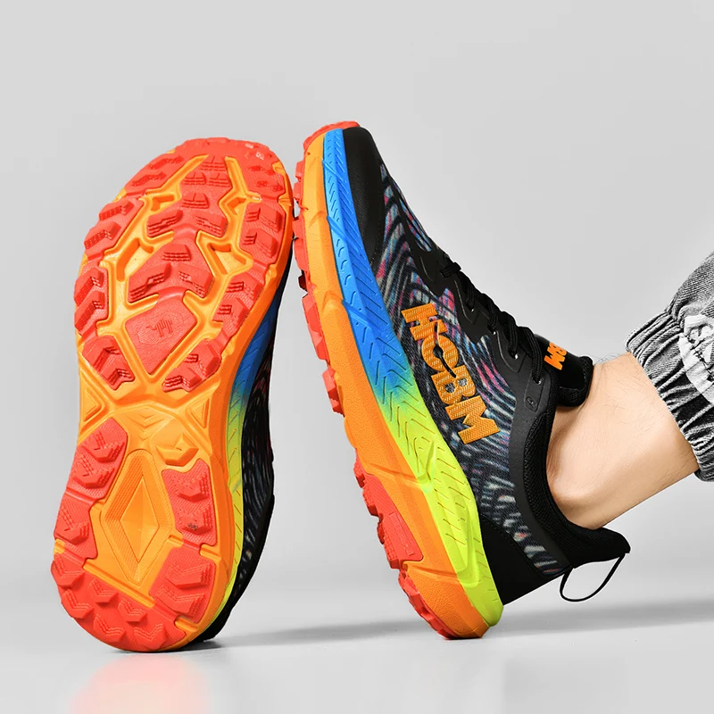 Marathon Shoes Men Casual Sneakers Man Trail Running Sports Shoe Mountain Marathon Shoe Outdoor Comfy Athletic Trekking Sneakers - Image 2