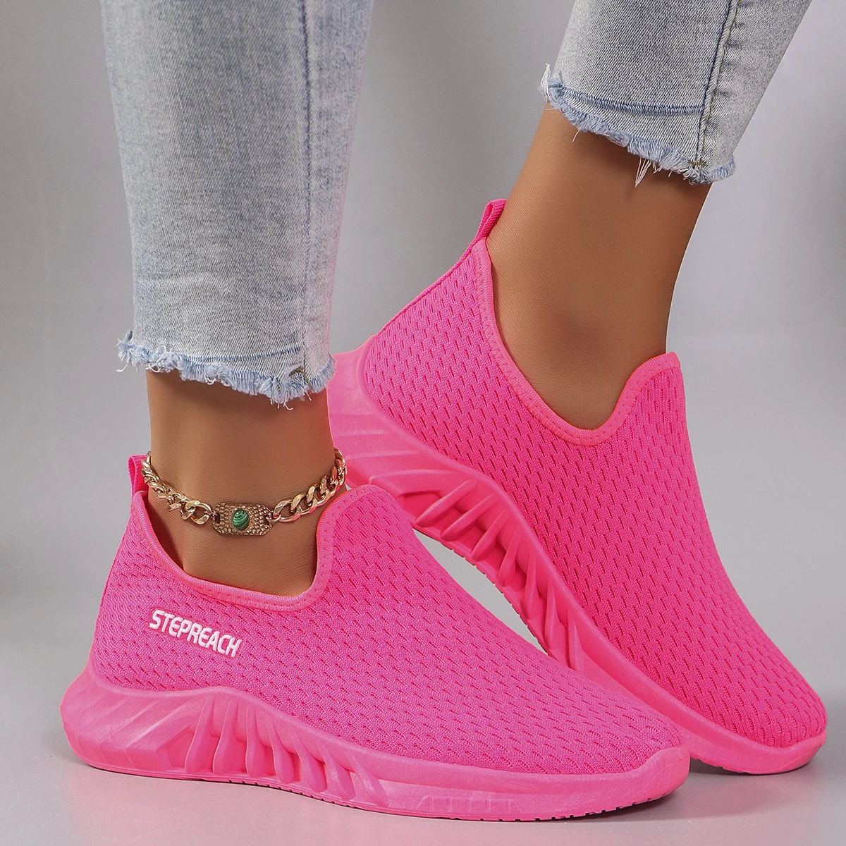 Women's summer breathable mesh flat shoes women's shoes casual sneakers shoes, clearance free shipping - Image 6