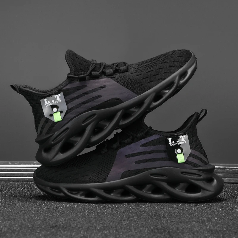 YRZL Running Shoes Men Sneakers Lightweight Casual Shoes Breathable Non Slip Comfortable Walking Workout Sport Fashion Trainers - Image 3