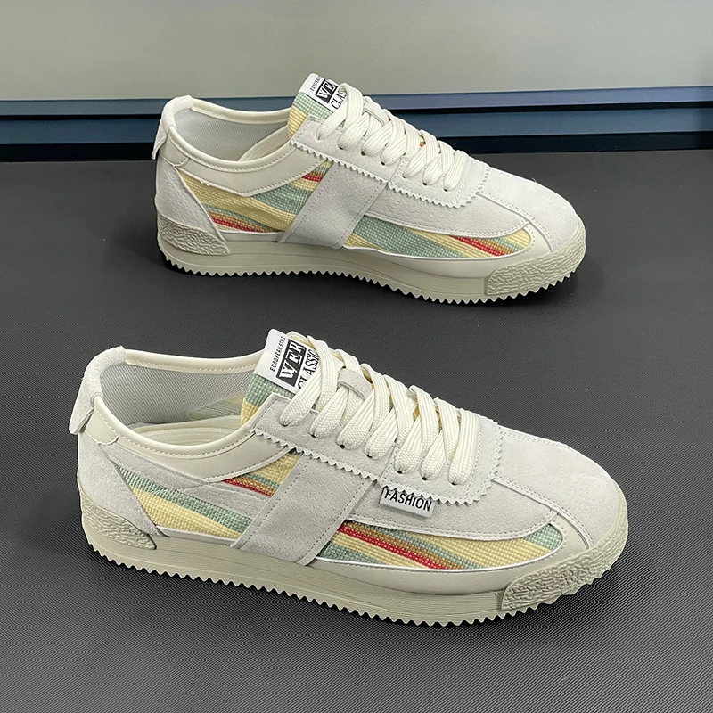 Hot Sales Multifunctional Men Casual Shoes Anti Odor Breathable Lace Up Sneaker Fashion Summer Outdoor Shock-absorbing Flat Shoe - Image 5