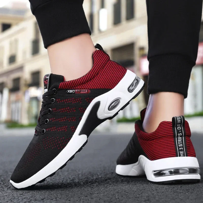 Designer Men Sneakers Outdoor Running Shoes New Lace-Up Tennis Shoe Vulcanized Walking Casual Shoes Trend Lightweight Shoes Men - Image 2