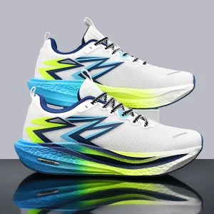 Running Sneakers Men Lightweight Breathable Non-Slip Wear-Resistant Soft Gym Jogging Shoes Comfort Marathon Sport Shoes for Man