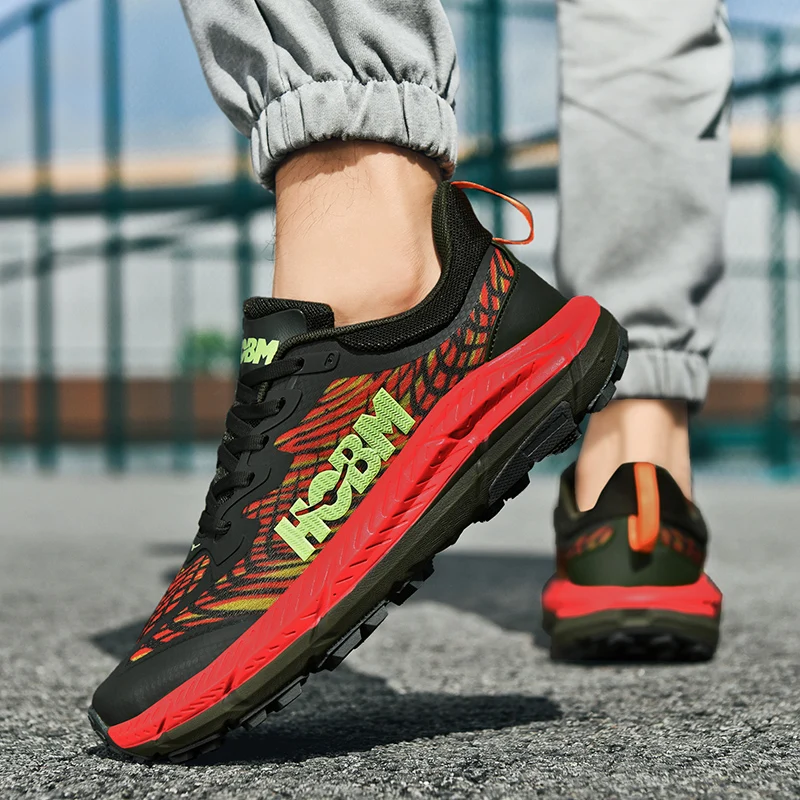 Marathon Shoes Men Casual Sneakers Man Trail Running Sports Shoe Mountain Marathon Shoe Outdoor Comfy Athletic Trekking Sneakers - Image 5