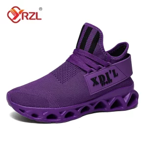 YRZL Men's Sneakers High Quality Breathable Unisex Casual Sports Shoes for Men Lightweight Comfortable Running Shoes for Men
