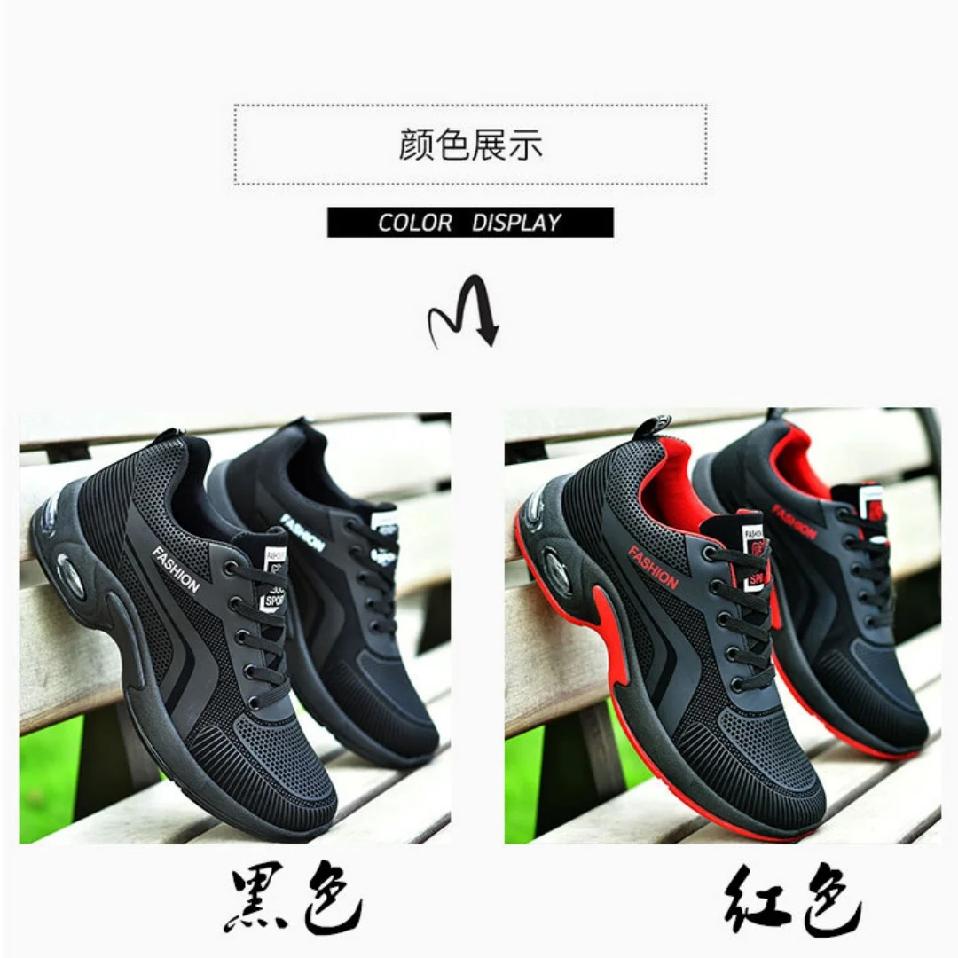 Men's Casual Sneakers New Breathable Sports Shoes Male Spring Fashion Antislip Wear-resisting Running Trainers Outdoor Men Shoes - Image 4