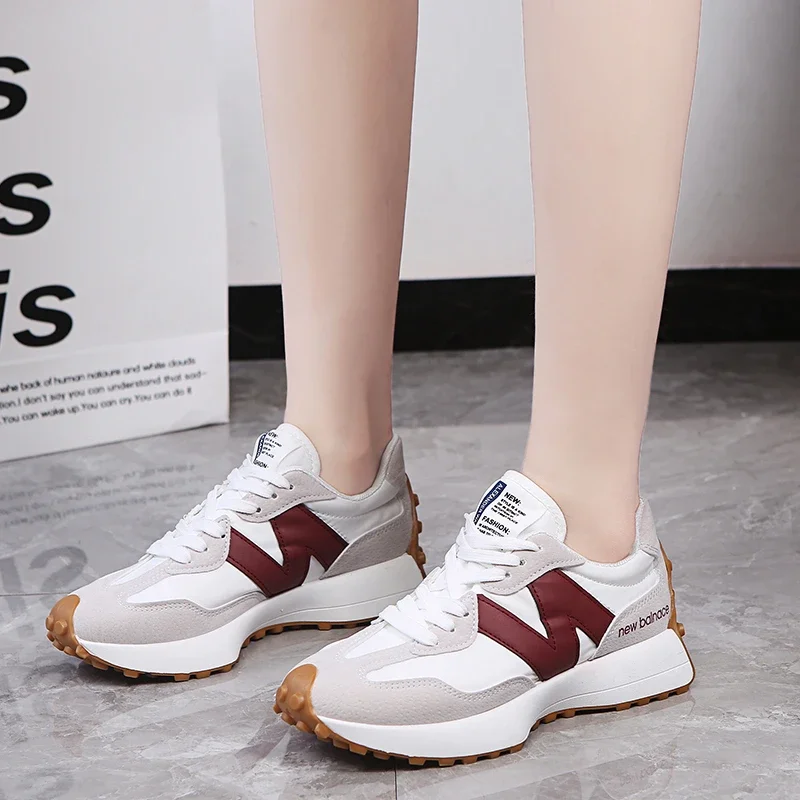 Women Sneakers 2025 New Spring Autumn Brand Luxury Vulcanize Shoes Casual Footwear Zapatillas Mujer Light Flat Breathable Shoes - Image 5