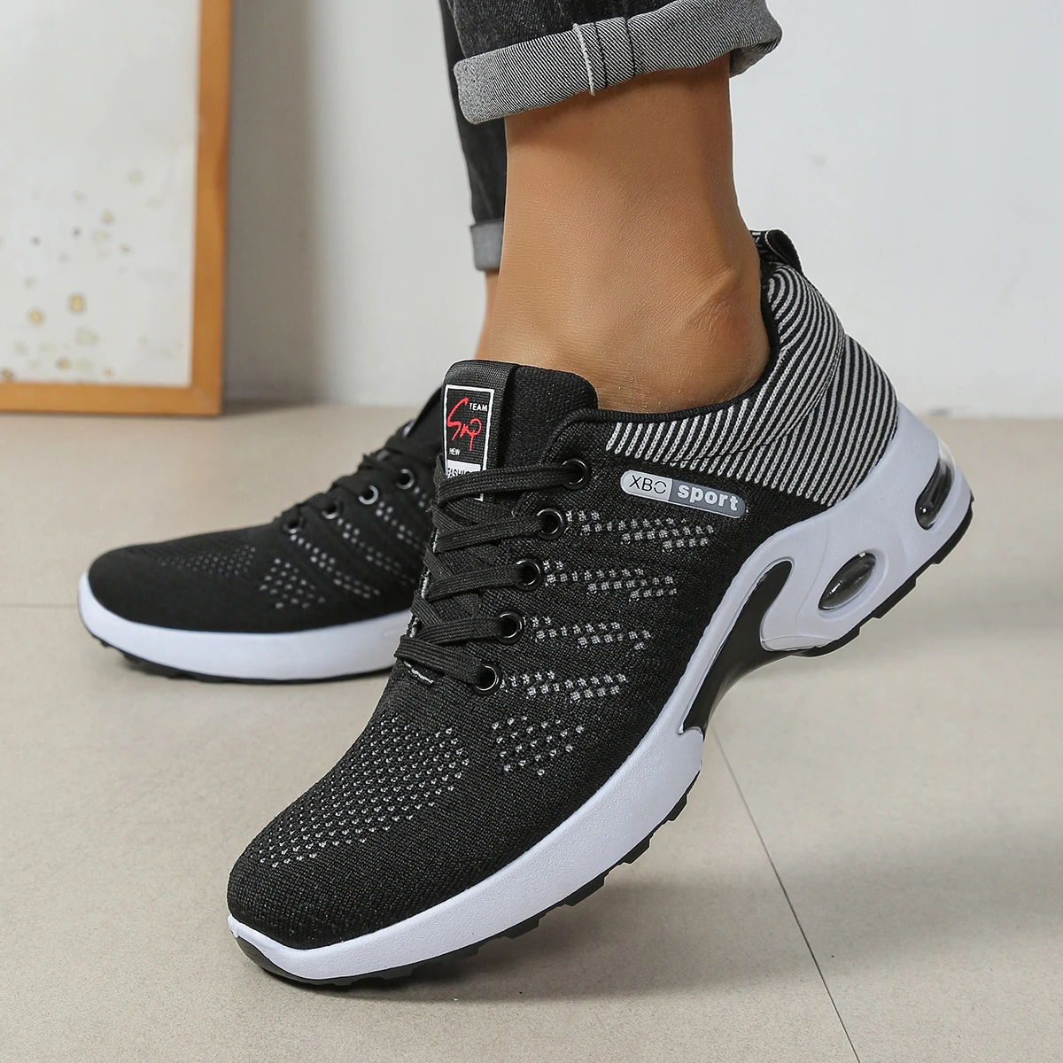 Men's Fashion Super Breathable Lace-Up Running Shoes - Non-slip, durable and pillow comfort - Men's Fashion Sneakers - Image 5