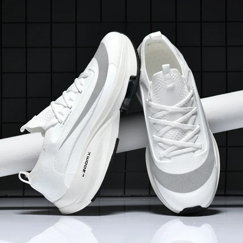 Outdoor Marathon Couple Sneaker Height Increasing Running Shoes for Men Original Soft Walking Tenis Boys Girls Sport Footwear 46 - Image 2