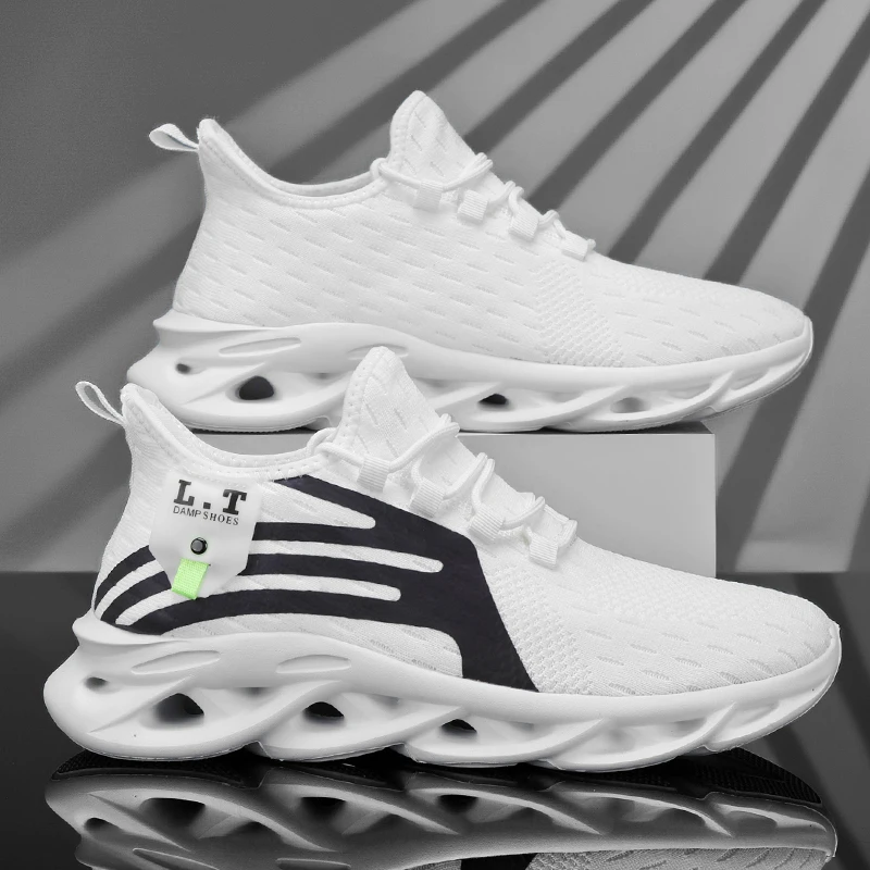 YRZL Running Shoes Men Sneakers Lightweight Casual Shoes Breathable Non Slip Comfortable Walking Workout Sport Fashion Trainers - Image 6