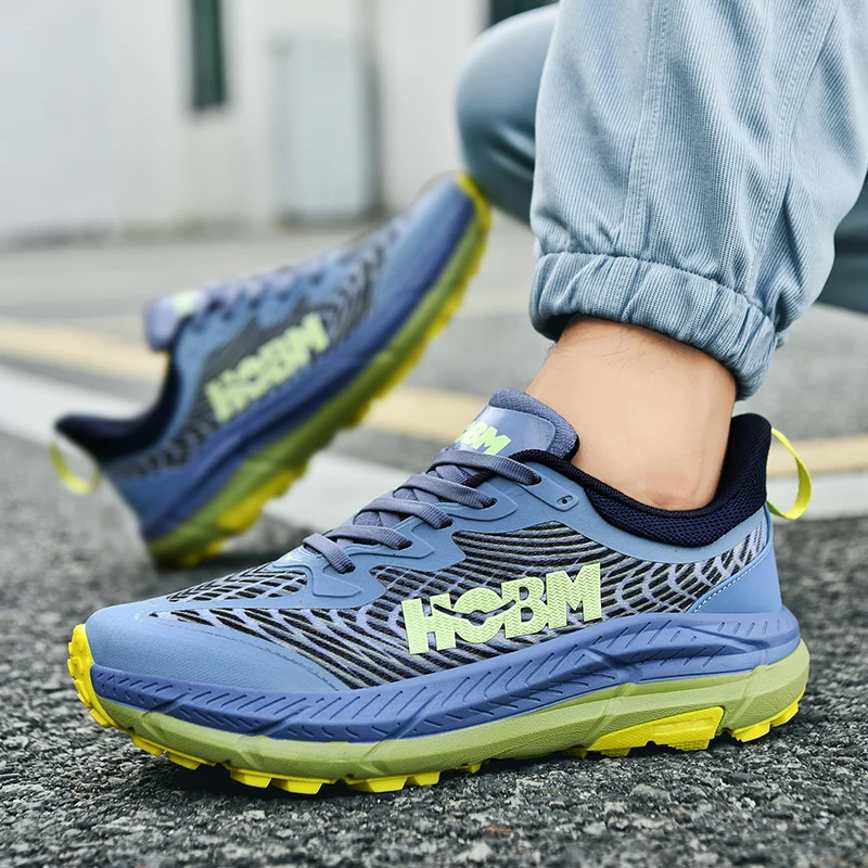 Marathon Shoes Men Casual Sneakers Man Trail Running Sports Shoe Mountain Marathon Shoe Outdoor Comfy Athletic Trekking Sneakers - Image 4