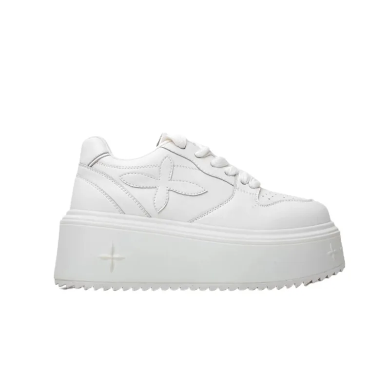 Women's Sneakers Spring Autumn Fashionable Casual Thick Soled Shoes Comfortable Height-increasing Platform Soles for Women - Image 6