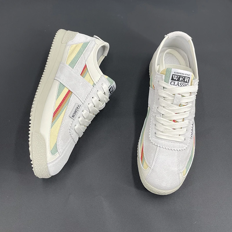 Hot Sales Multifunctional Men Casual Shoes Anti Odor Breathable Lace Up Sneaker Fashion Summer Outdoor Shock-absorbing Flat Shoe - Image 3