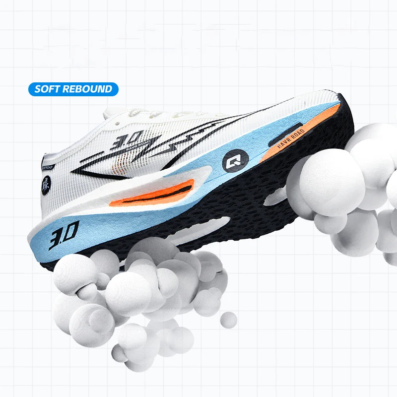 Carbon Plate Marathon Running Shoes Mens Breathable Light Womens Comfortable Sports Anti-slip Casual Outdoor Hiking Sneakers - Image 2