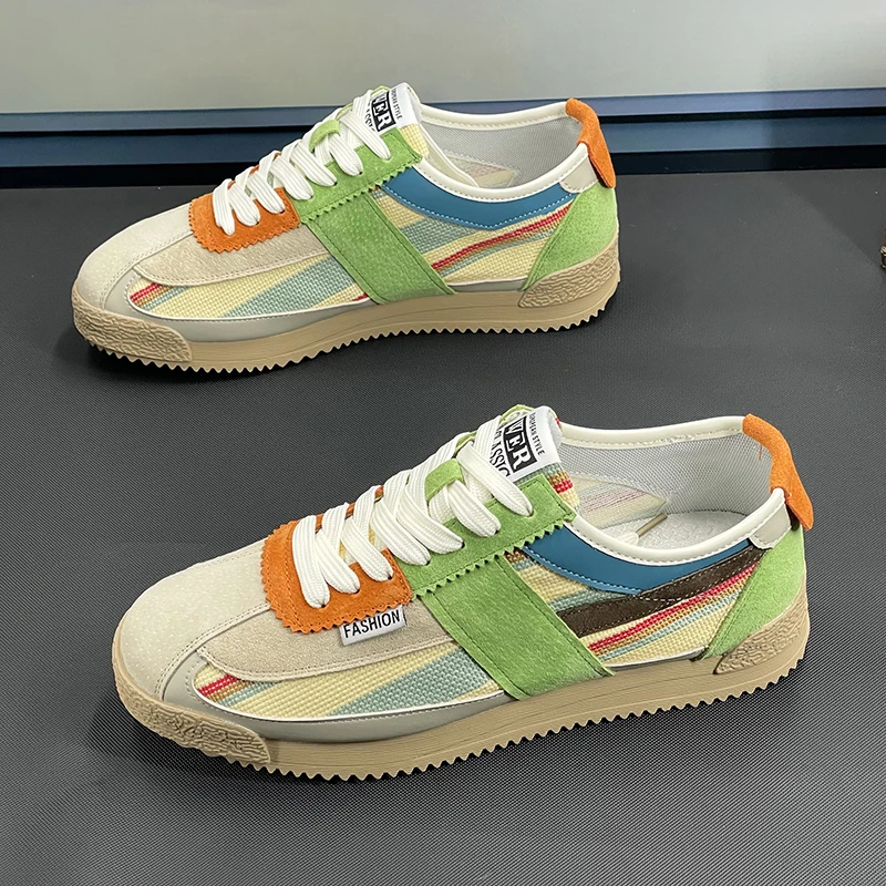 Hot Sales Multifunctional Men Casual Shoes Anti Odor Breathable Lace Up Sneaker Fashion Summer Outdoor Shock-absorbing Flat Shoe - Image 6