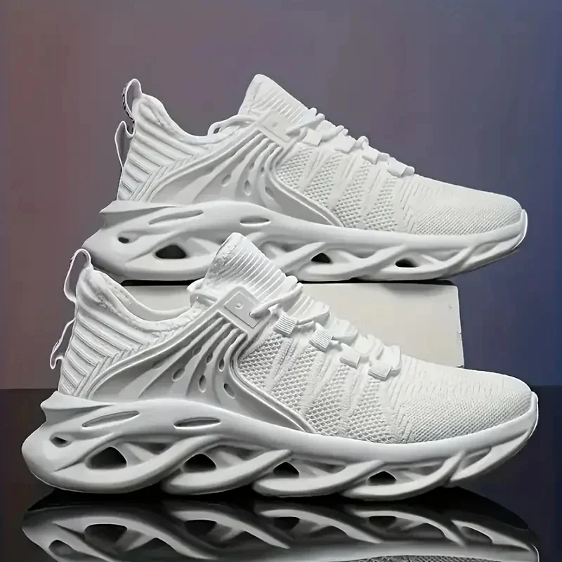 Men's Breathable Casual Sneakers Air Mesh Running Shoes Lightweight Summer Outdoor Sports Zapatillas for Male Large Size 39-48 - Image 5