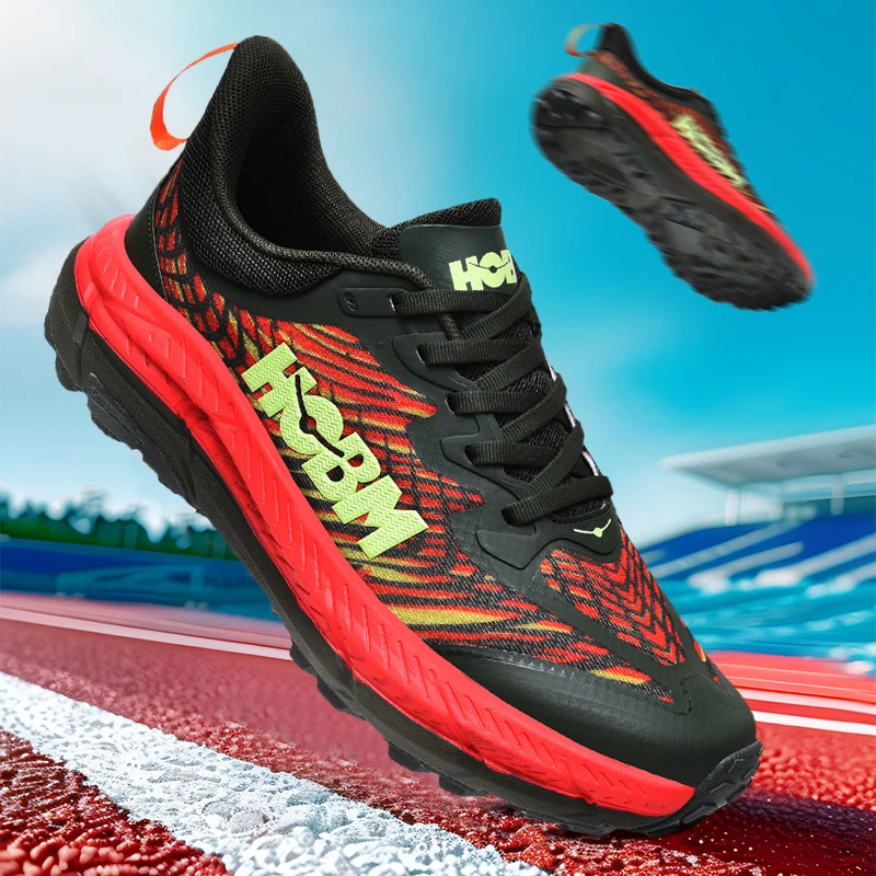 Marathon Shoes Men Casual Sneakers Man Trail Running Sports Shoe Mountain Marathon Shoe Outdoor Comfy Athletic Trekking Sneakers