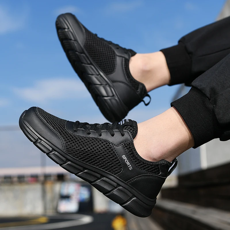 2022 New Shoes Men Sneakers Light Walking Breathable Summer Comfortable Casual Men Shoes Outdoor Running Shoes Sport training - Image 3